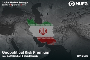 Iran outlined in a map